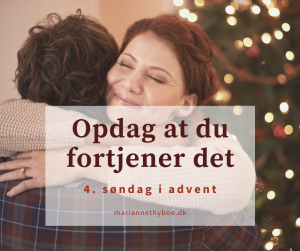 Opdag at du fortjener kærlighed, artikel Marianne Thyboe