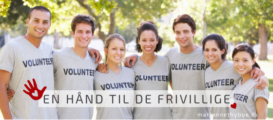 En hånd til de frivillige Artikel Marianne Thyboe